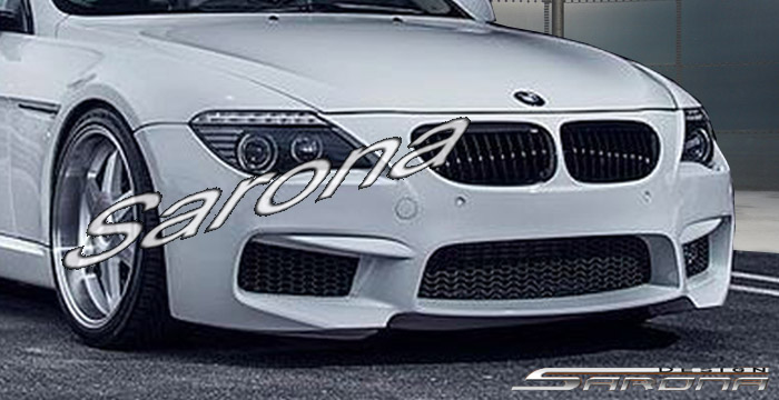 Custom BMW 6 Series  Coupe & Convertible Front Bumper (2004 - 2010) - $790.00 (Part #BM-029-FB)